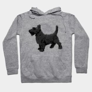 Scottish terrier art design Hoodie